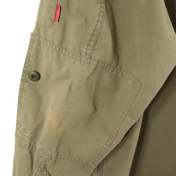 WTAPS Jungle Fatigue Long Sleeve Military Shirt Khaki Green Men's Used