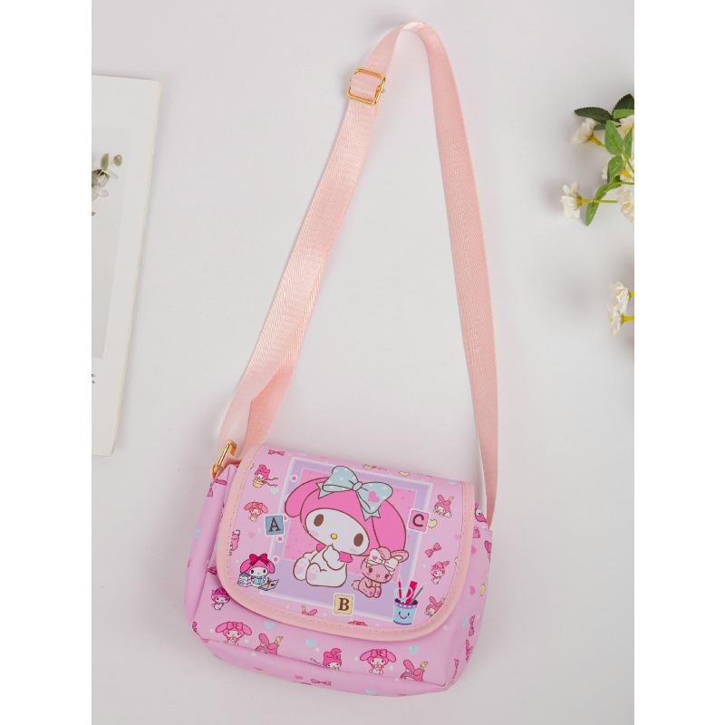 Cartoon Children's Diagonal Straddle Backpack Fresh and Sweet Fashion Princess Baby Change Bag Girls Carry Bag Shoulder Carry