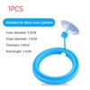 New Tank Blue Floating Station Food Tray Aquarium Fish Feeding Ring Prevent Food Dispersion Fish Pinch With Suction Cup