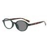 Unisex Near Sight Pochromic Glasses Fashion Retro Color Changing Myopia for Women Men Oval Frame Anti-UV Eyeglasses 0-1.0-4.0