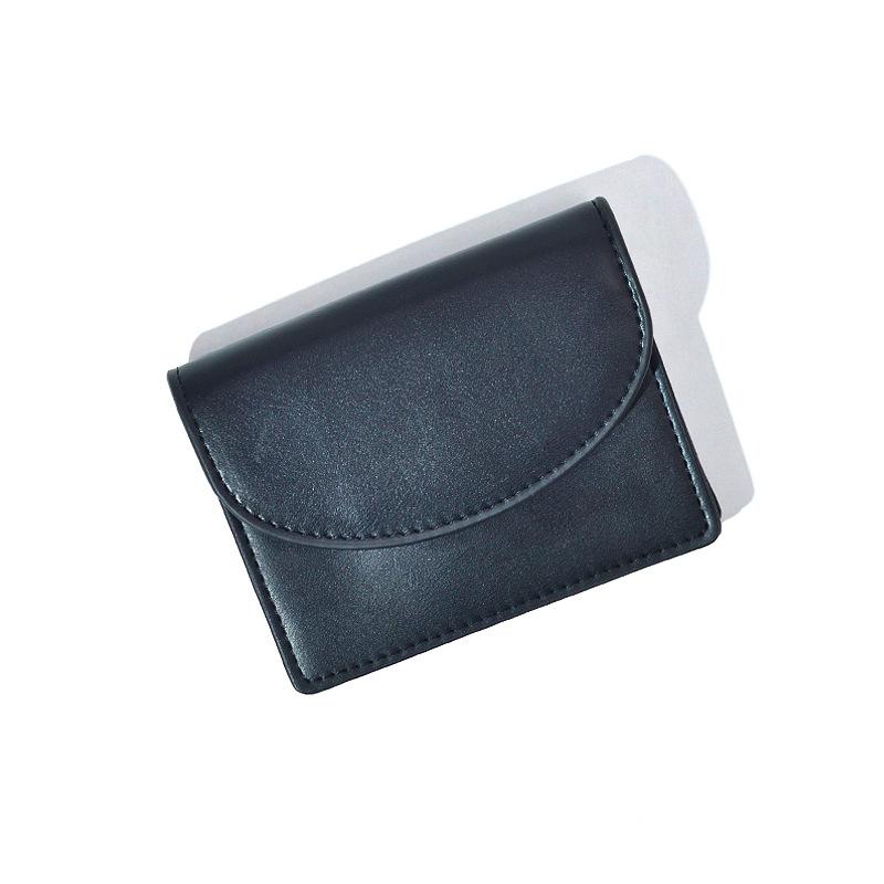 Women'S Change Bag Student, Solid Color Simple Card Bag, Multi-Functional Mouth Red Envelope, Large-Capacity Wallet.