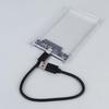 Usb Type C 2.5 Inch External Storage Case Sata To Usb 5Gbps Hdd Ssd Case Transparent Hard Drive Enclosure Support For Pc Laptops