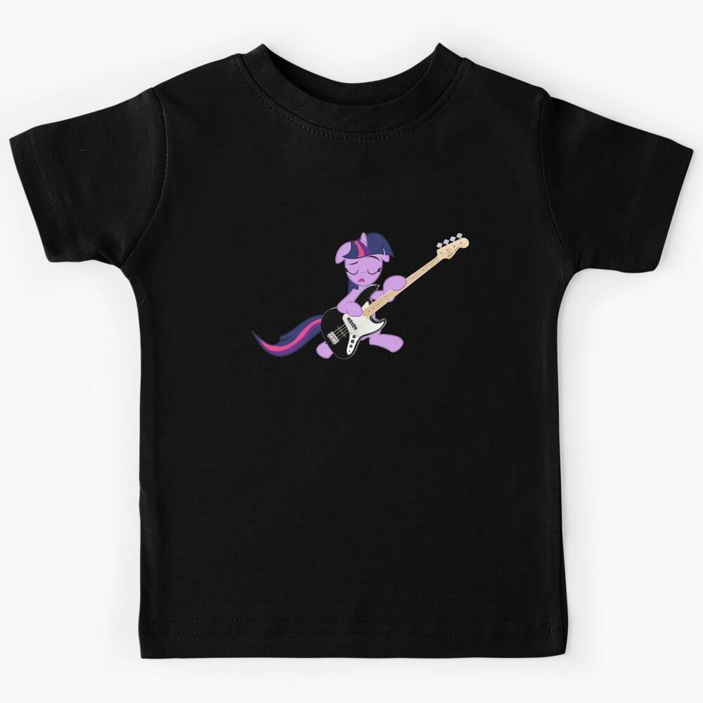 Twillight try bass guitar Kids T-Shirt 100