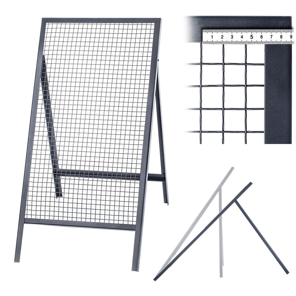 KADAX Construction Sieve for Sand, Earth, Masonry, 120x60cm, Gravel, Mesh 20mm