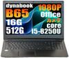 Toshiba B65 dynabook Покоління 1080p Dynabook Ноутбук Core Win 11 Pro Веб-камера MS Office 2019 16 ГБ Пам'яті 512 ГБ SSD Bluetooth DVD-привід