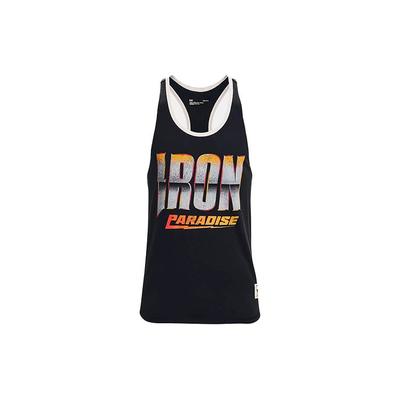 Project Logo Letter Print Loose Training Crew Neck Moisture Wicking Tank Top Men Tank Tops Black 1361724-001