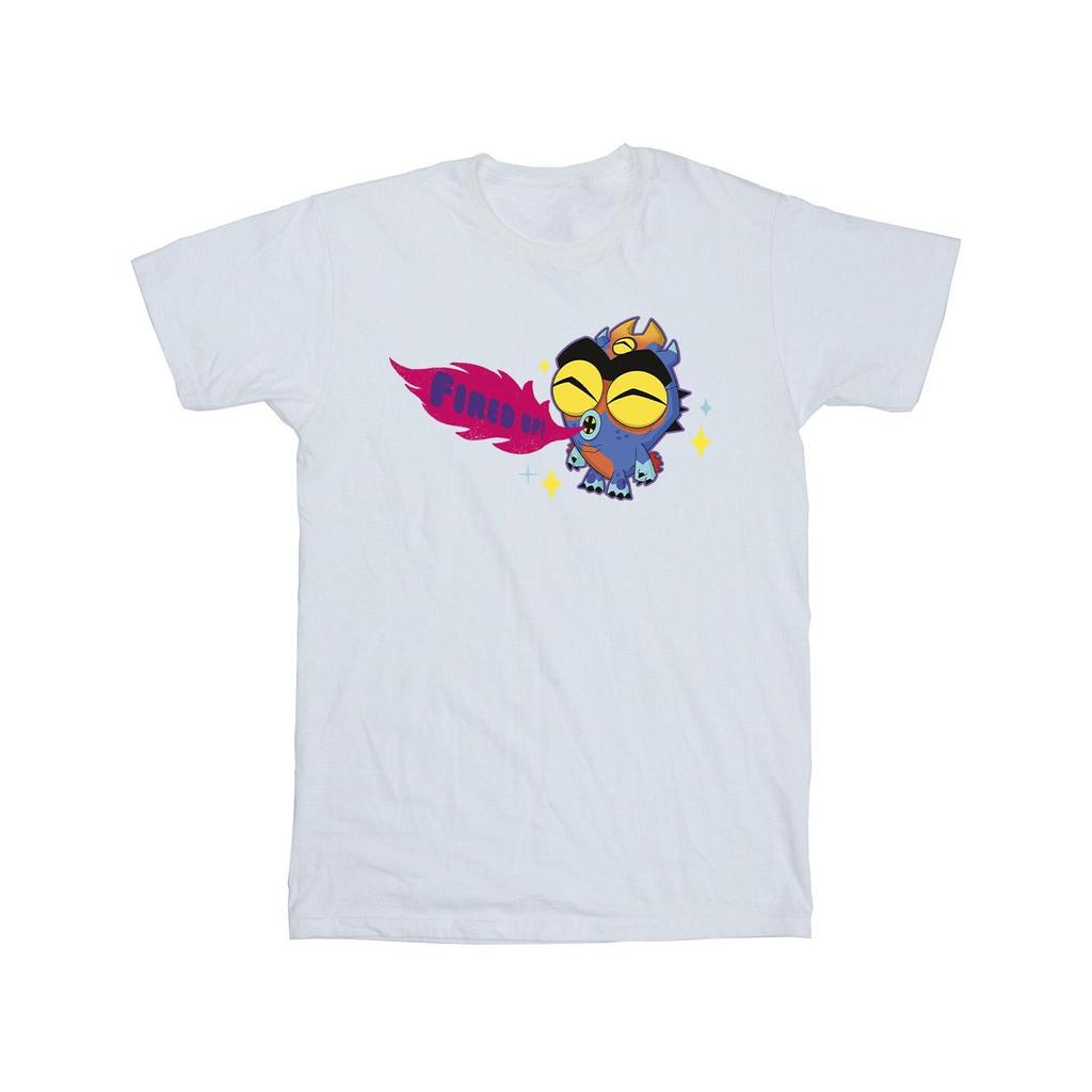 Disney Mens Big Hero 6 Baymax Fred Fired Up T-Shirt