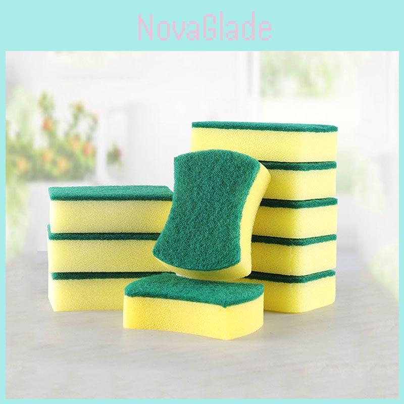 Versatile Kitchen Cleaning Sponge Washing Towels Wiping Rags Microfiber For Household Utensils Featuring Delicate Fiber Structure