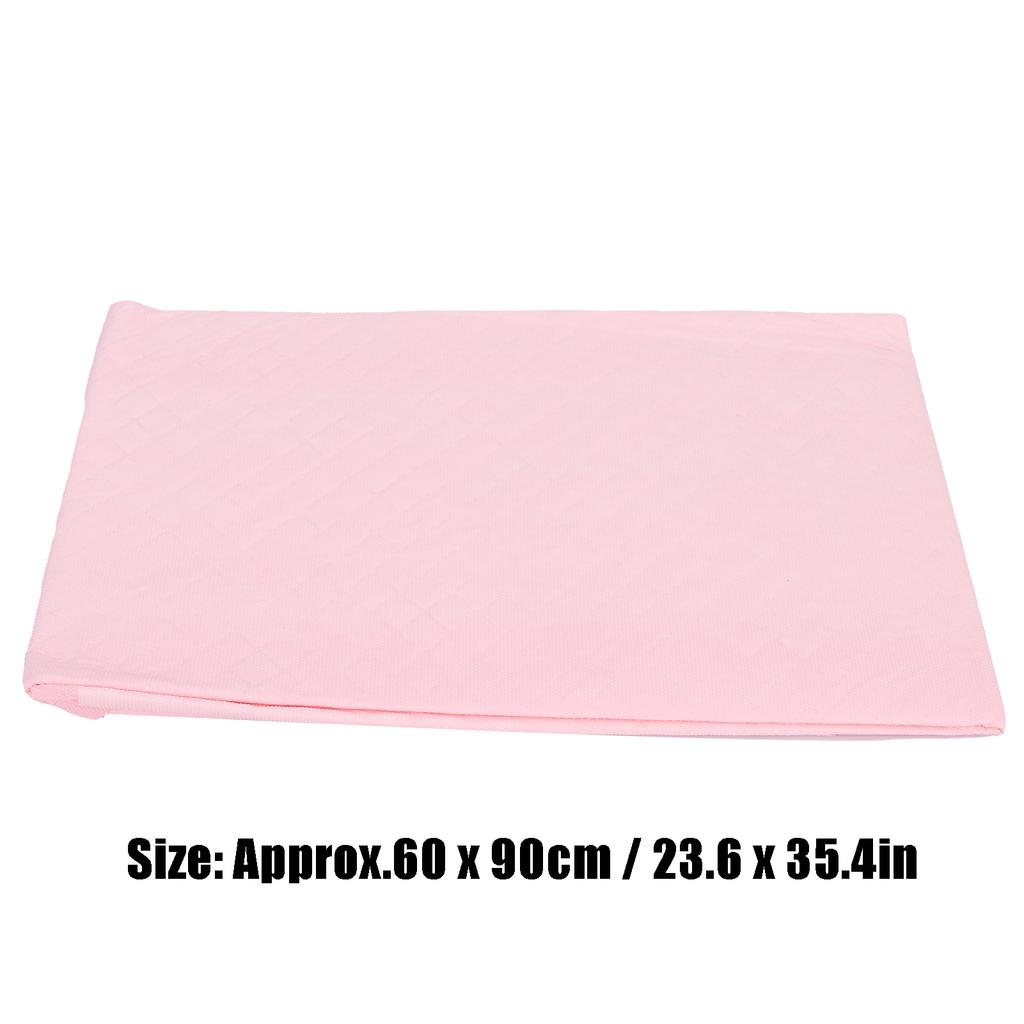 4ks Silné absorpční podložky Jednorázové prodyšné měkké podložky do postele pro dospělé těhotné ženy