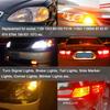 12V BA15S LED Bulb1156 1141 1003 7506 3W Bayonet Single Contact Base for RV Interior Camper Marine Boat Trailer, Outdoor Landscape Lighting, 6000K