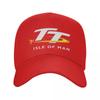 Cappellino da Baseball Punk Unisex Sportivo da Moto Isle Of Unisex Gare TT Cappello da Papà Regolabile Unisex Cappellini Snapback Sportivi da Donna