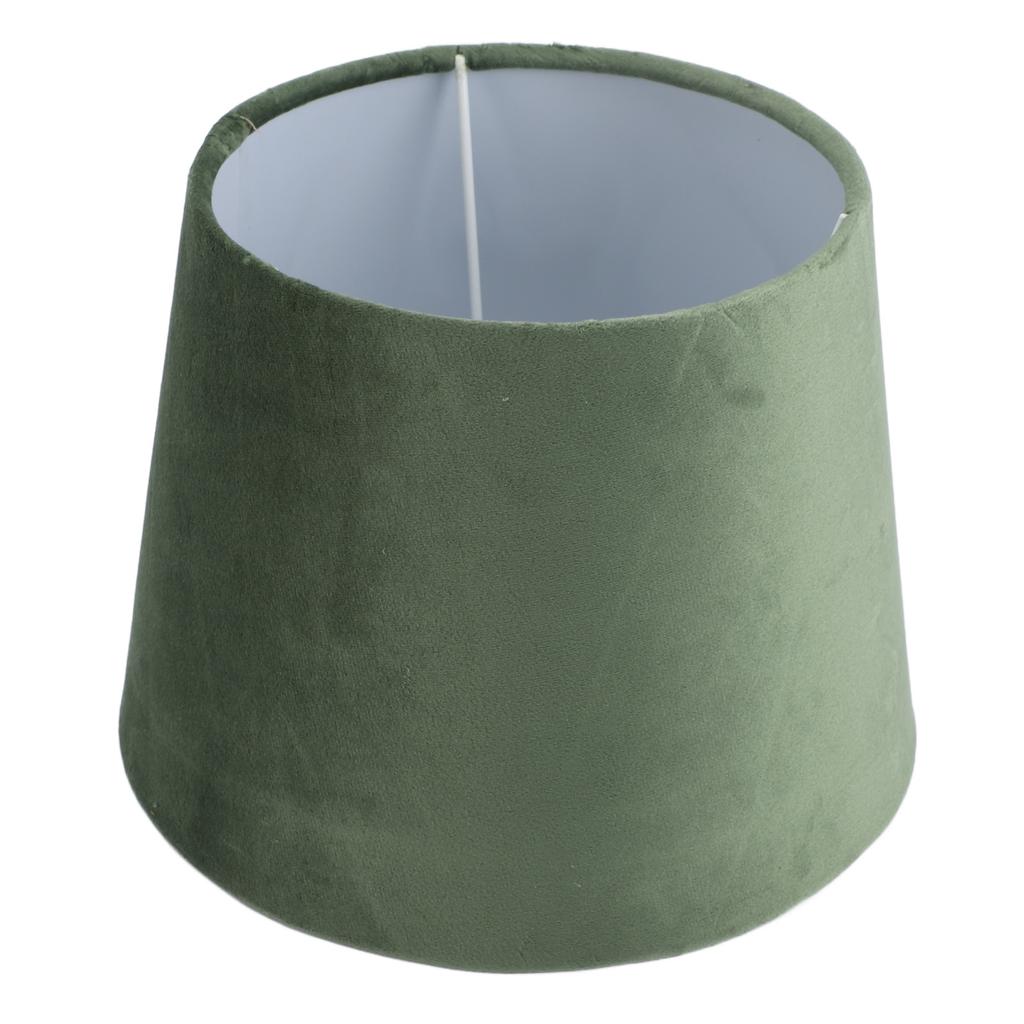 Small Lamp Shade Fabric Lampshade for Table Floor Light E27 E14 Dual Use Hand Crafted Conical Lamp Shade Army Green