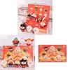 Plush Keychain Set With Pp Cotton Filling For Cultural Collectors