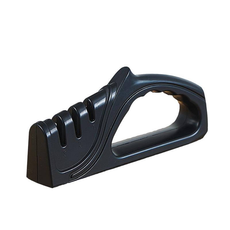 Кухонная 4-секционная точилка для ножей, многофункциональная, портативная, с нескользящим основанием, точилка для ножей, бытовые кухонные гаджеты, аксессуары Standard