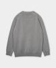 BIRBANTE Garment-Dyed Washable Round Knit - Grey