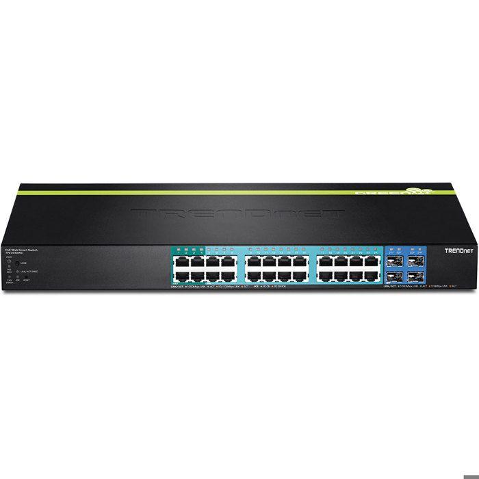 TRENDNET Commutateur Ethernet TPE-2840WS 24 Ports Gérable - 2 Couches Supportées - 1U Haut - Montable En Rack