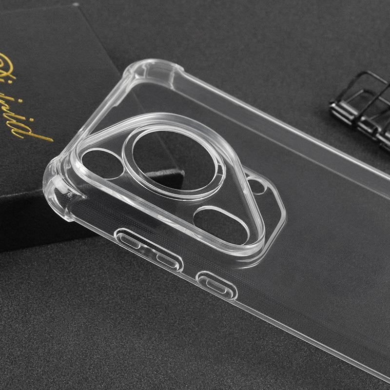 Suitable for Huawei Pura 90 Four-corner Anti-drop Mobile Phone Case Pura 80 PRO 5G Transparent TPU Soft Case