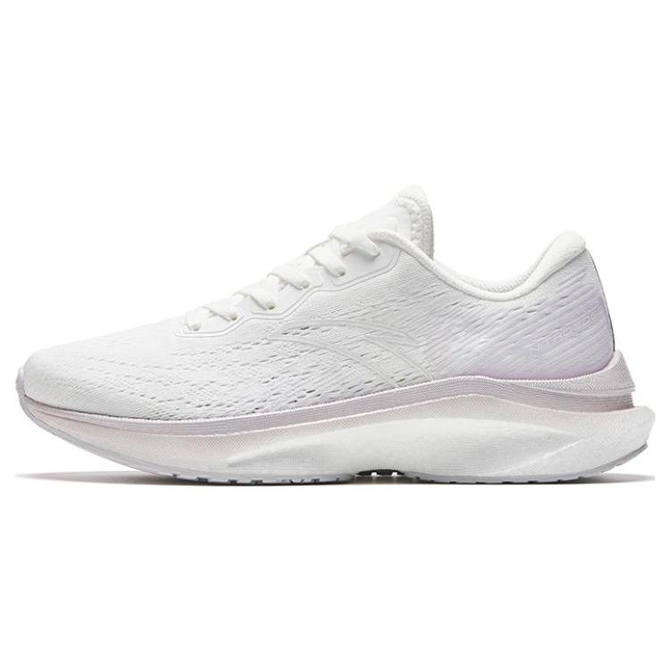 

New Anta Cushioning Anti Slip And Wear Resistant Low Top Running Shoes Women s White Silver 122335581S-7 39