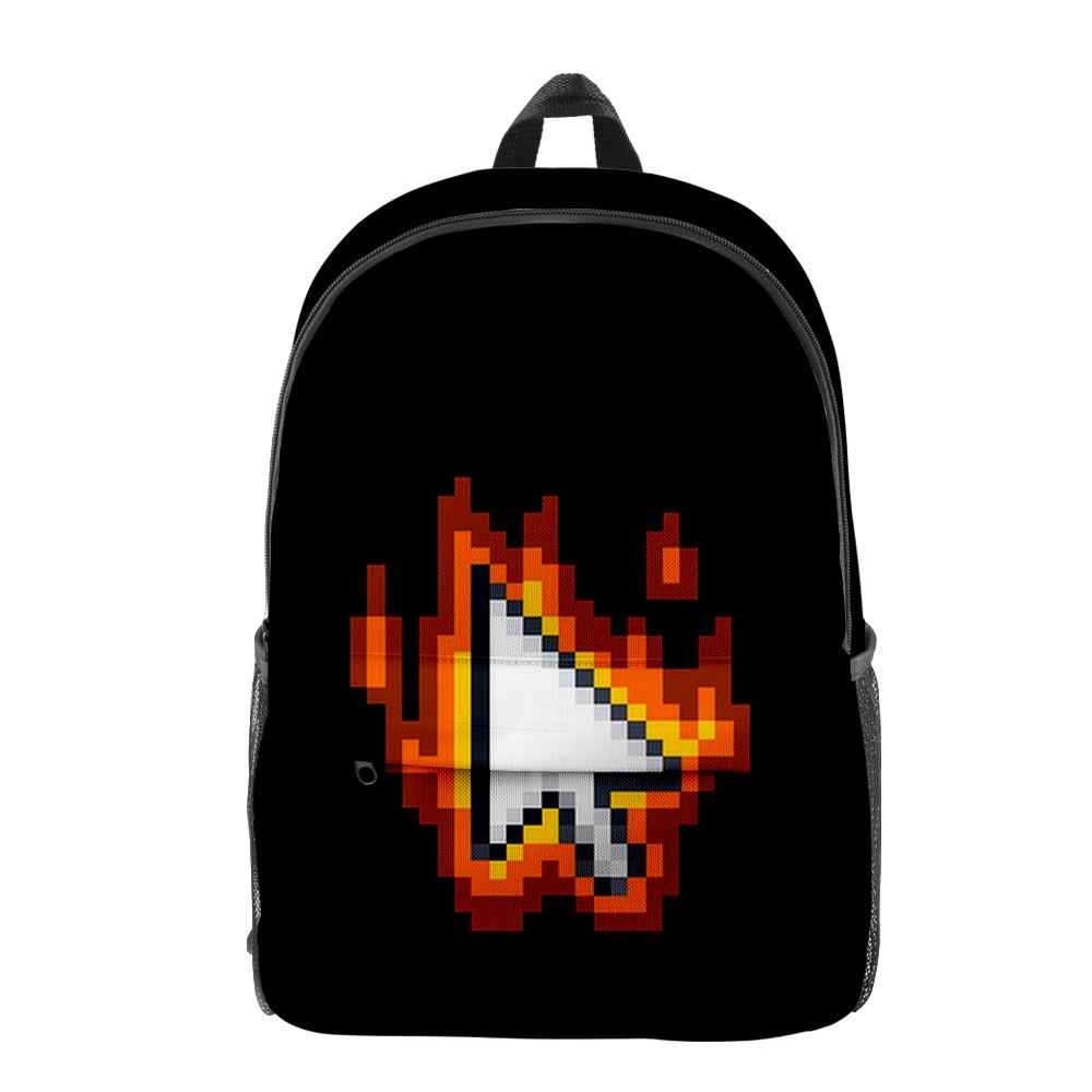 Classic Popular New Alan Becker Pupil Bookbag Notebook Backpacks 3D Print Oxford Waterproof Boys/Girls Travel Backpacks