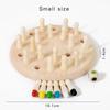 Wooden Color Memory Chessboard: Parent-Child Tabletop Game for Concentration and Puzzle Thinking