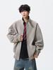 Men's Retro Stand-up Collar Leather Jacket - Soft, High-Quality, Casual Outerwear for Autumn/Winter