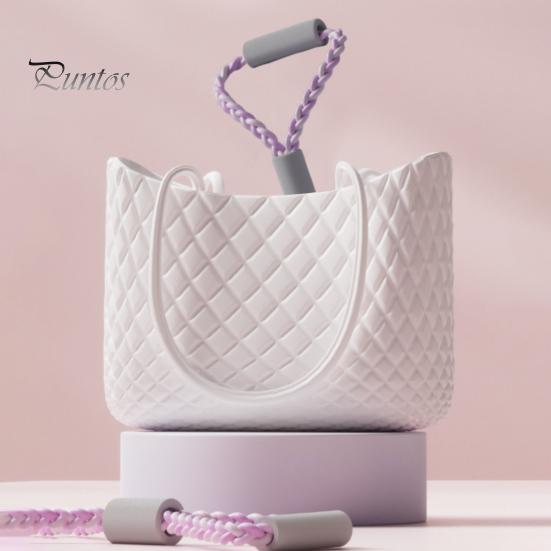 Figure 8 Fitness Resistance Band with Anti-slip Handle Portable Men Women Arm Shoulder Stretch Strength Training Exercise Elastic Braided Strap