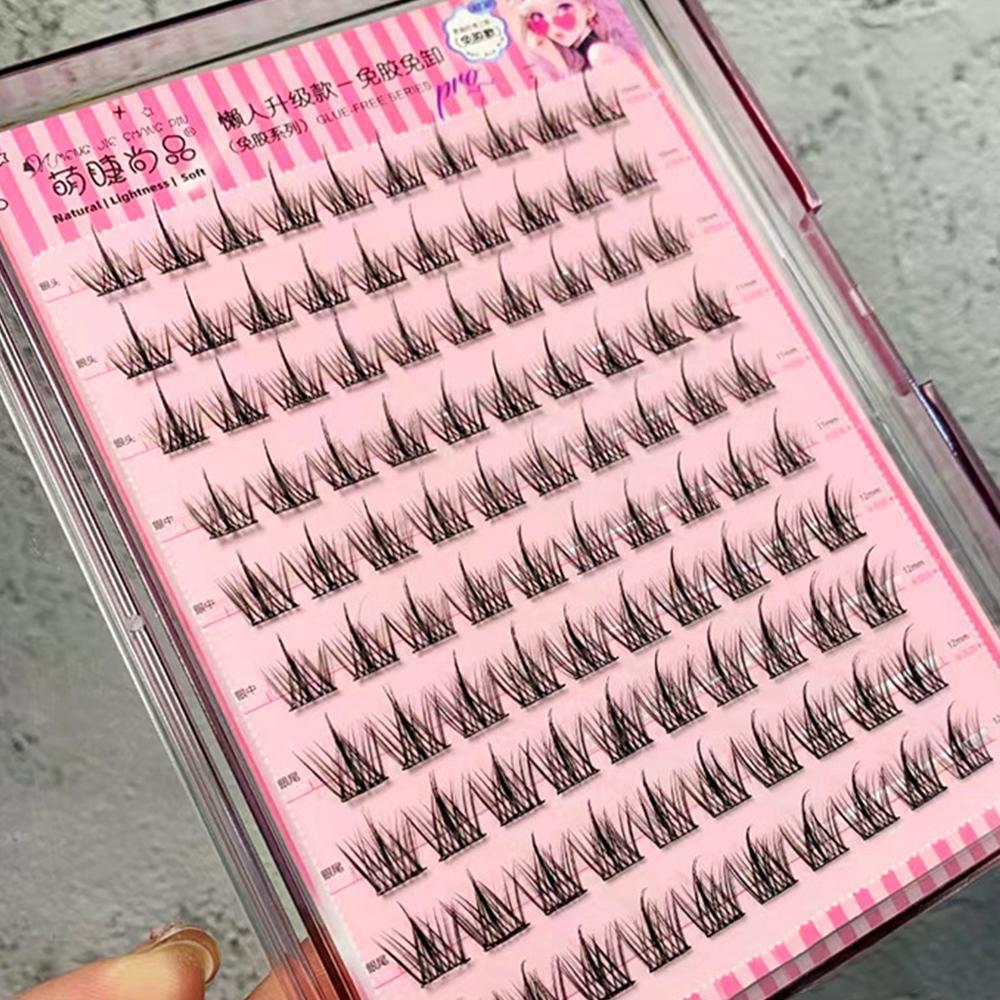 Press On Self Adhesive Cluster Lashes Accurate Lashes Self Adhesive  DIY Eyelash Extension