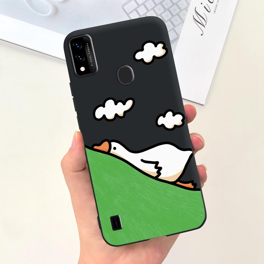 For ZTE Blade A51 A71 2020 Phone Case ZTE Blade A7020 A7s Back Cover Stylish Pattern Soft Silicone TPU Coque Funda Panda Housing