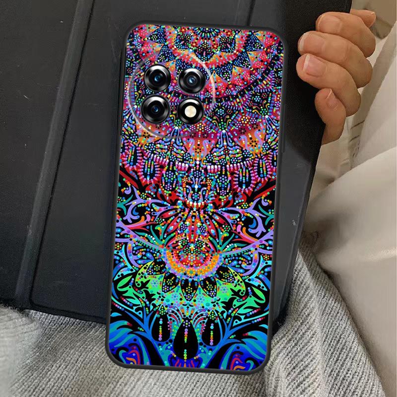 Psychedelic Trippy Art Case For OnePlus Nord 5 CE 2 3 4 Lite N20 N30 OnePlus 15 13 12 11 10T 10R 12R 13R 13T Cover