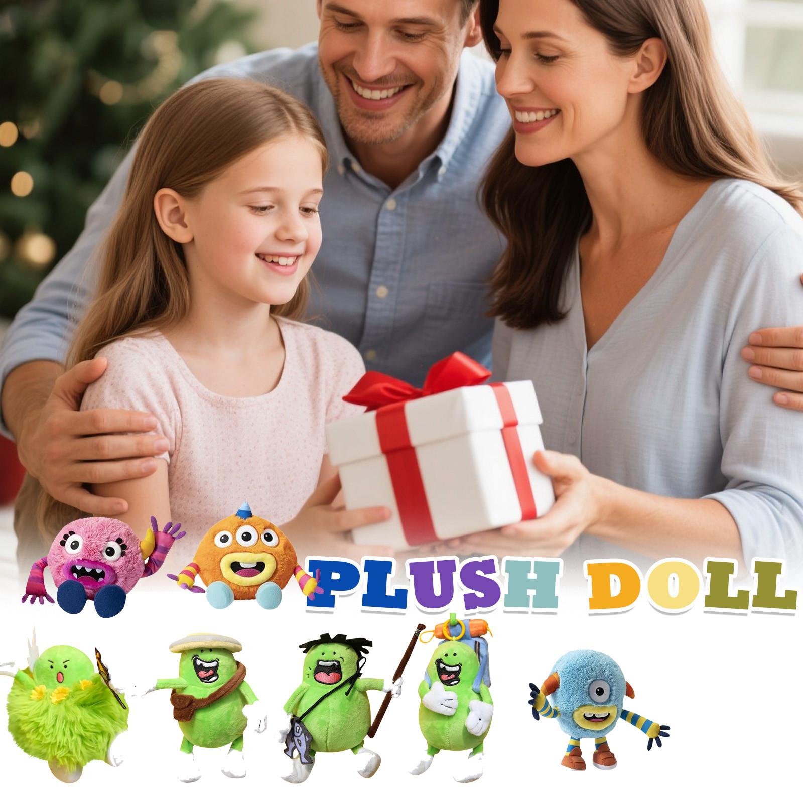 

Плюшевая кукла, Игрушка в подарок, Мультфильм, Детская тряпичная кукла, Детская подарочная подушка(Нет стандарта) One Size