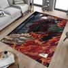 1 alfombrilla para silla de oficina Fire and Blood, Alfombrilla para decoración del hogar, Alfombrilla temática de fantasía, Alfombrilla duradera, Decoración de dragón, Adecuada para amantes de la temática de fantasía