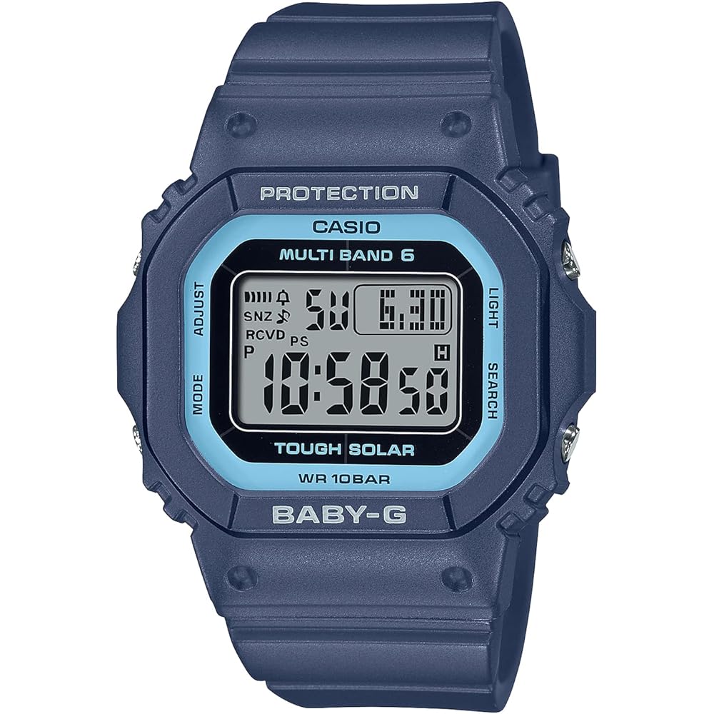 Casio Baby-G Solar Radio-Controlled Watch BGD-5650-2JF Women s Blue Color