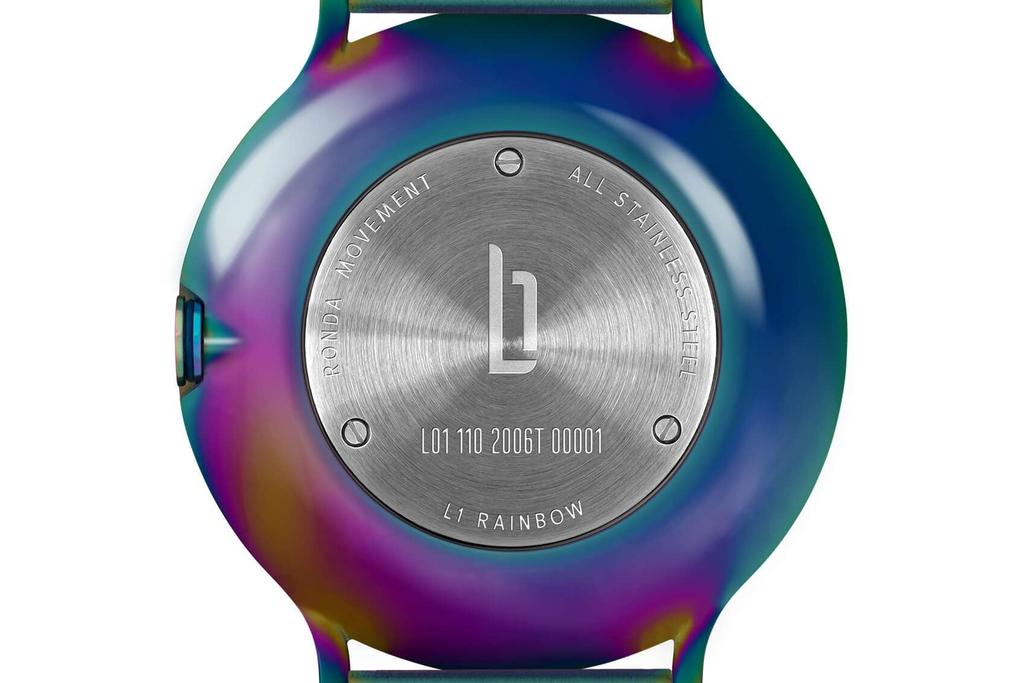 Lilianthal Berlin Mała Sekunda Wykonany w Wielokolorowy Zegarek Męski, Niemcy, L01-110-B023I,