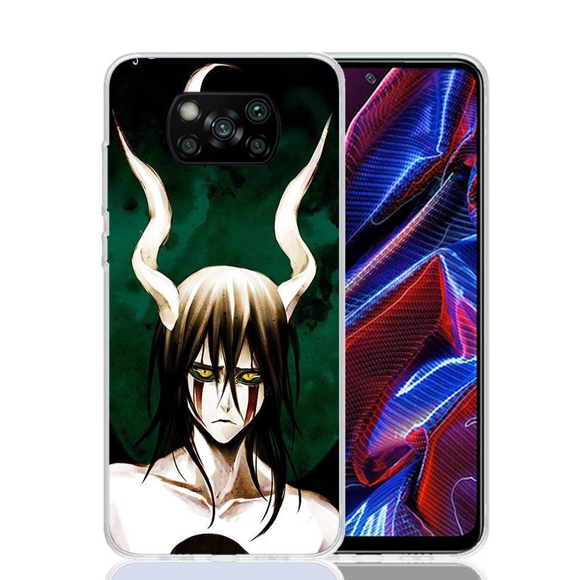 Bleach Ulquiorra Cifer 4 Phone Case For Xiaomi Poco X7 X6 X5 Pro F7 Ultra Redmi 15C 15 13 13C 12 12C 10 10A 10C 9 9A 9C 9T Cover