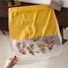 Simulation Silk Handmade Embroidered Scarf Spring And Autumn High-End Foreign Silk Scarf Femininity Easy To Match Decorative Shawl