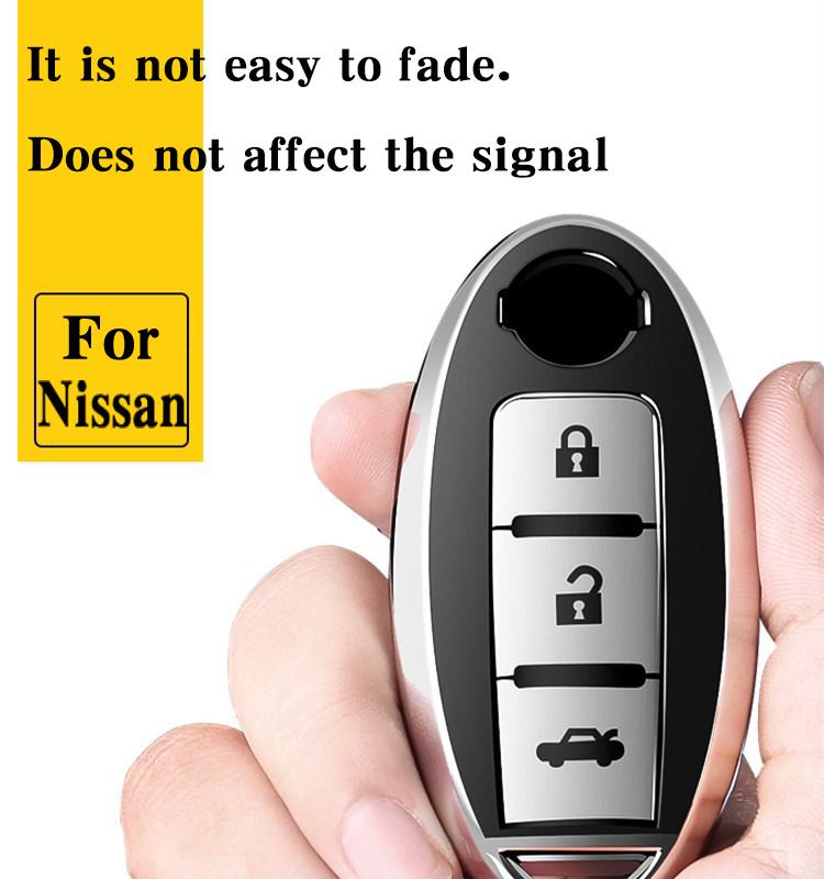 Hight Quality TPU Car Key Cover Case Fob For Nissan Qashqai J10 J11 X-Trail T31 T32 Kicks Tiida Pathfinder Murano Juke Infiniti