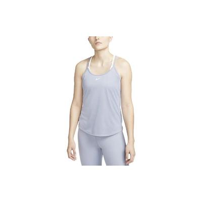 Dri-FIT One Elastika Solid Logo Tank Top Women Tops Indigo-Mist DD4941-519