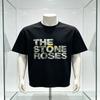Unisexs The Stone Roses Logo Tshirt Black Sleeve Round Neck Casual Shirt For Music Fans Allseason Comfort Comfort Best Sellers