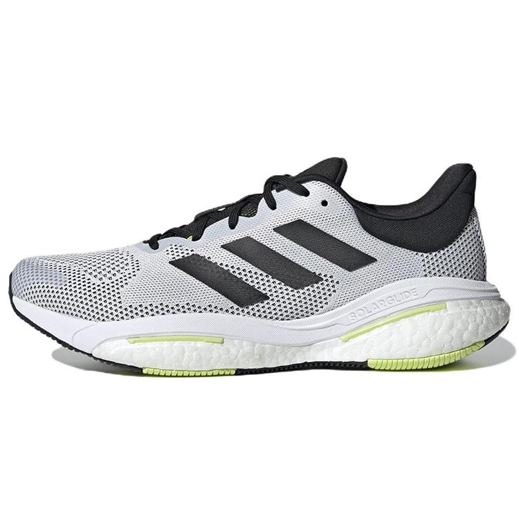 adidas Solarglide 5  White Pulse Lime  Men s GX5472 EU 46