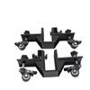 2Pcs Door Board Dolly 100KG Load Heavy Duty Universal Installation Tool Kit for 1 3 8in To 2 1 4in Thick