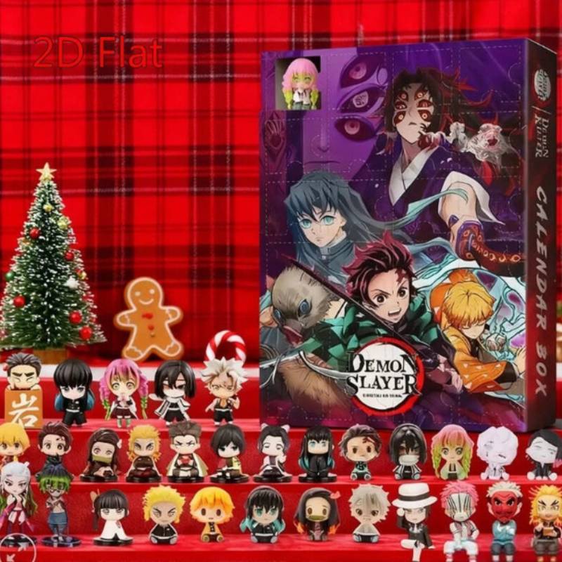 Demon Slayer Kimetsu No Yaiba Holiday Series Acrylic Wall Ornament For Festive Gift Giving And Decor