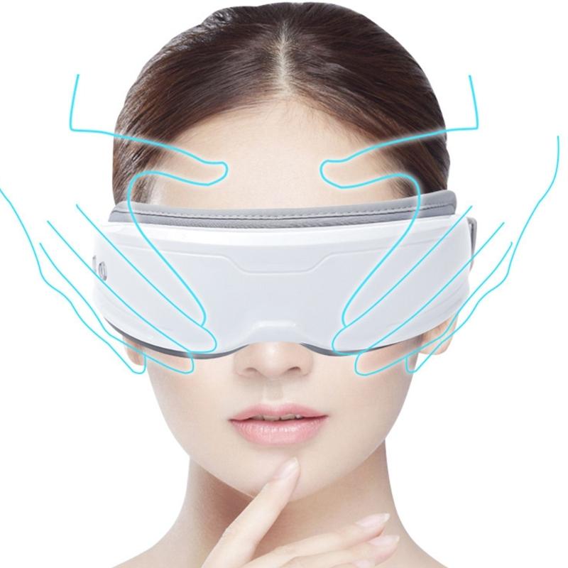 Portable Foldable Eye Massagers Lightweight Design For Easy Carrying During Travel Commute And Office Relaxation