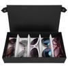 5 Grids Glasses Storage Box Protective Sunglasses Display Case Travel Jewelry Organizer