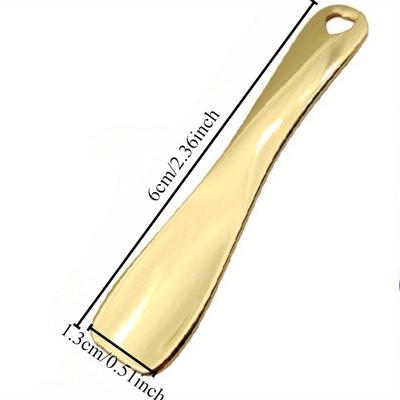 1 Piece Multi-functional Cosmetic Excavation Spoon Facial Cream Spoon Creamer Eye Cream Foundation Scraper and Spoon