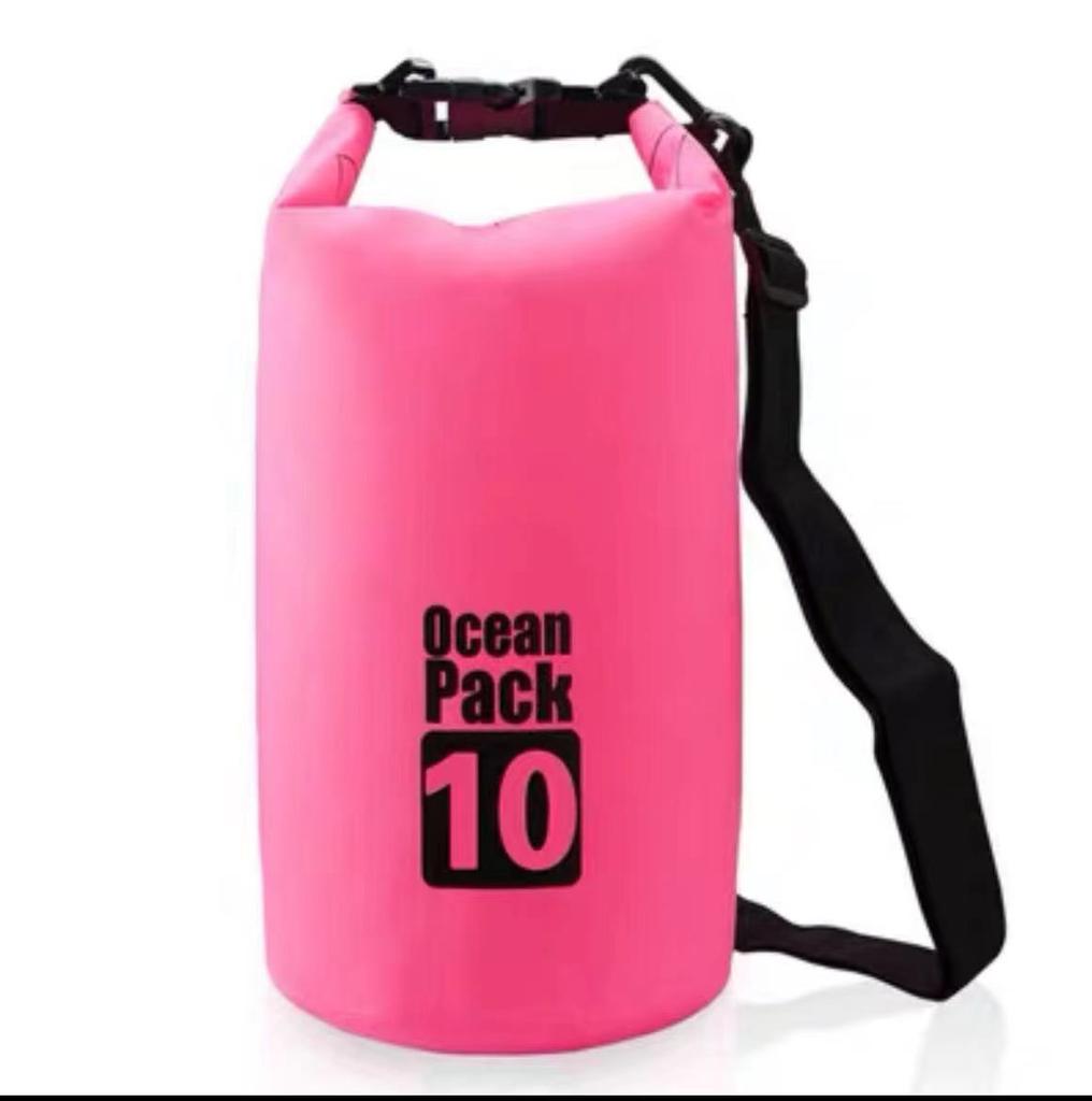 Cross-Border Hot-Selling Unisex Outdoor PVC Waterproof Bag for Diving Rafting Single/Double Shoulder Straps Floating Bag