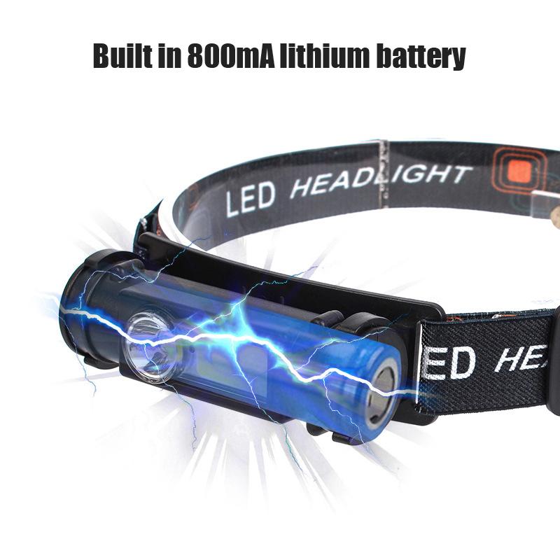 6000Lumens Led Headlamp Xpe+Cob Headlight Head Torch Flashlight Head Lamp 18650