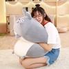 Kawaii Cartoon Dog Cat Totoro Penguin Pig Frog Animals Throw Pillows Stuffed Plush Toy Soft Doll Cute Home Decorations Gifts