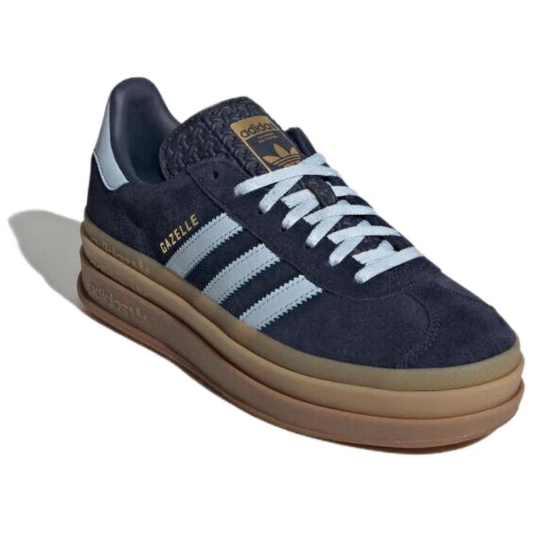 Adidas Originale GAZELLE BOLD Low-Top Skateboard-Schuhe Damen Blau IH6787