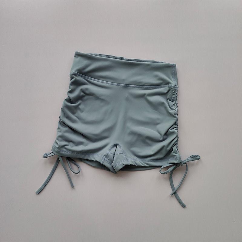 Sportshorts für Damen mit hohem Bund und Nude-Feel - Hüfthebend, Keine Abdrücke, Yoga-Passform