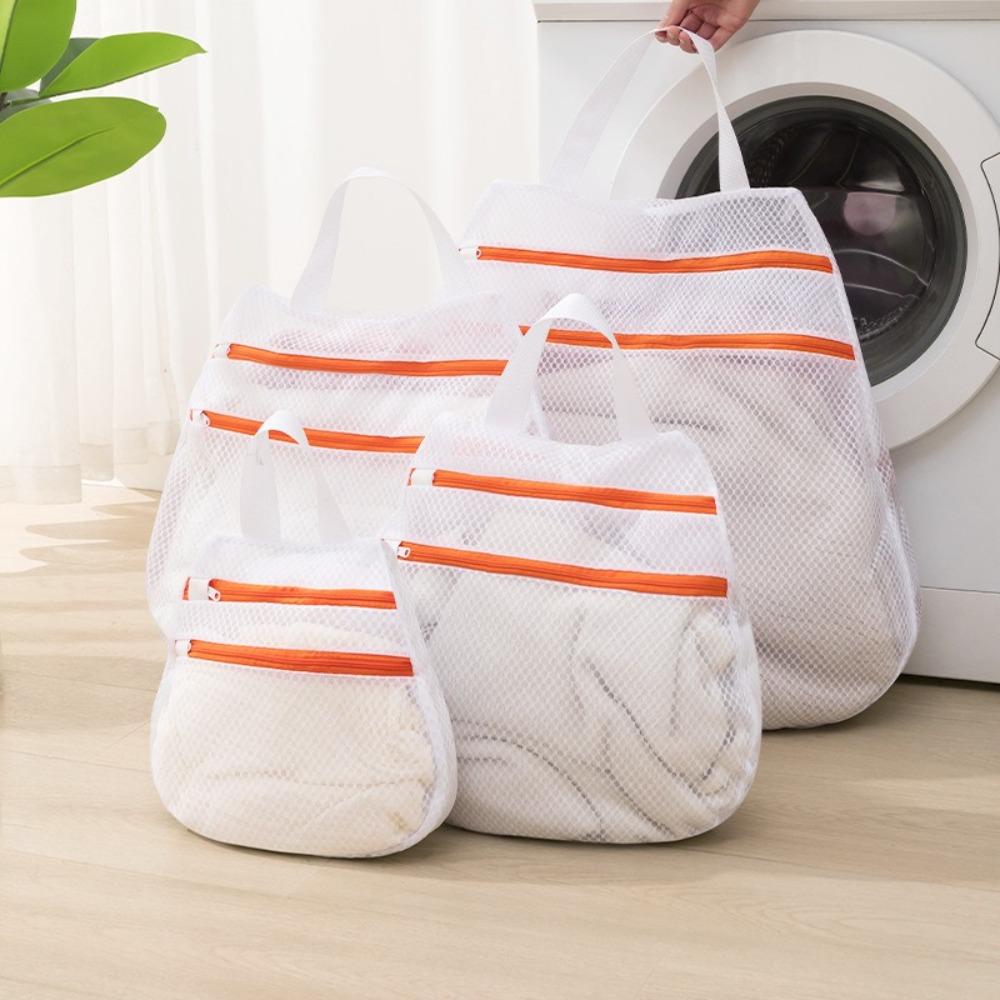 Reusable Laundry Wash Bags Double-Layer Zipper Underwear Laundry Bags New Washing Bag  Bra